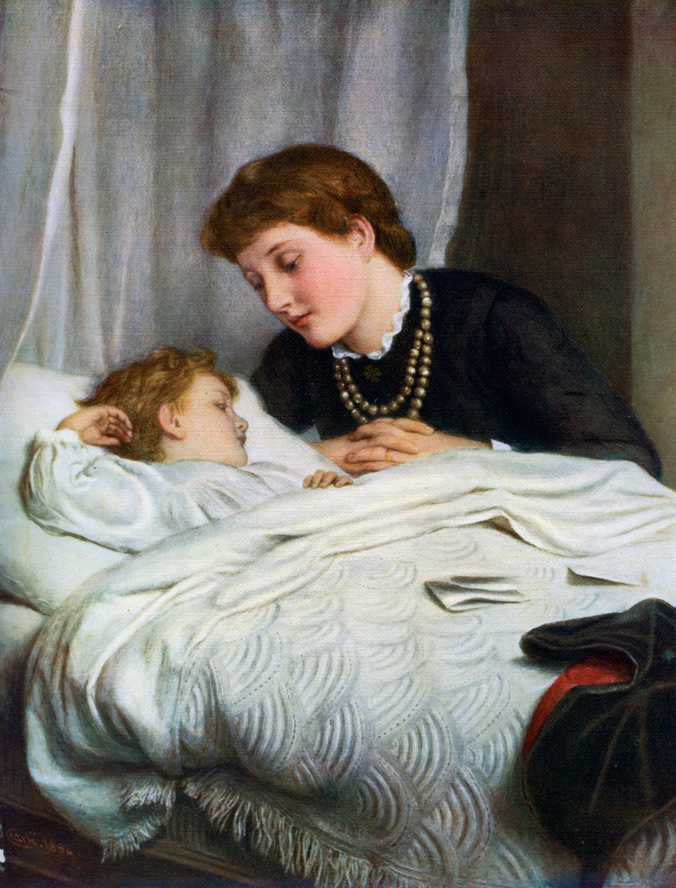 Äidit kulta, 1884, 1912. tekijältä Joseph Clark