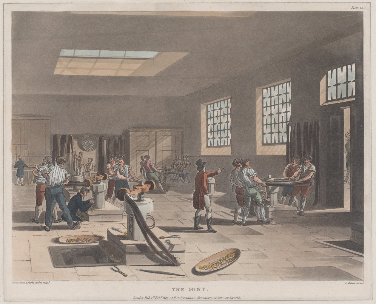 Rahapaja, 1809, 1809. tekijältä Joseph Constantine Stadler