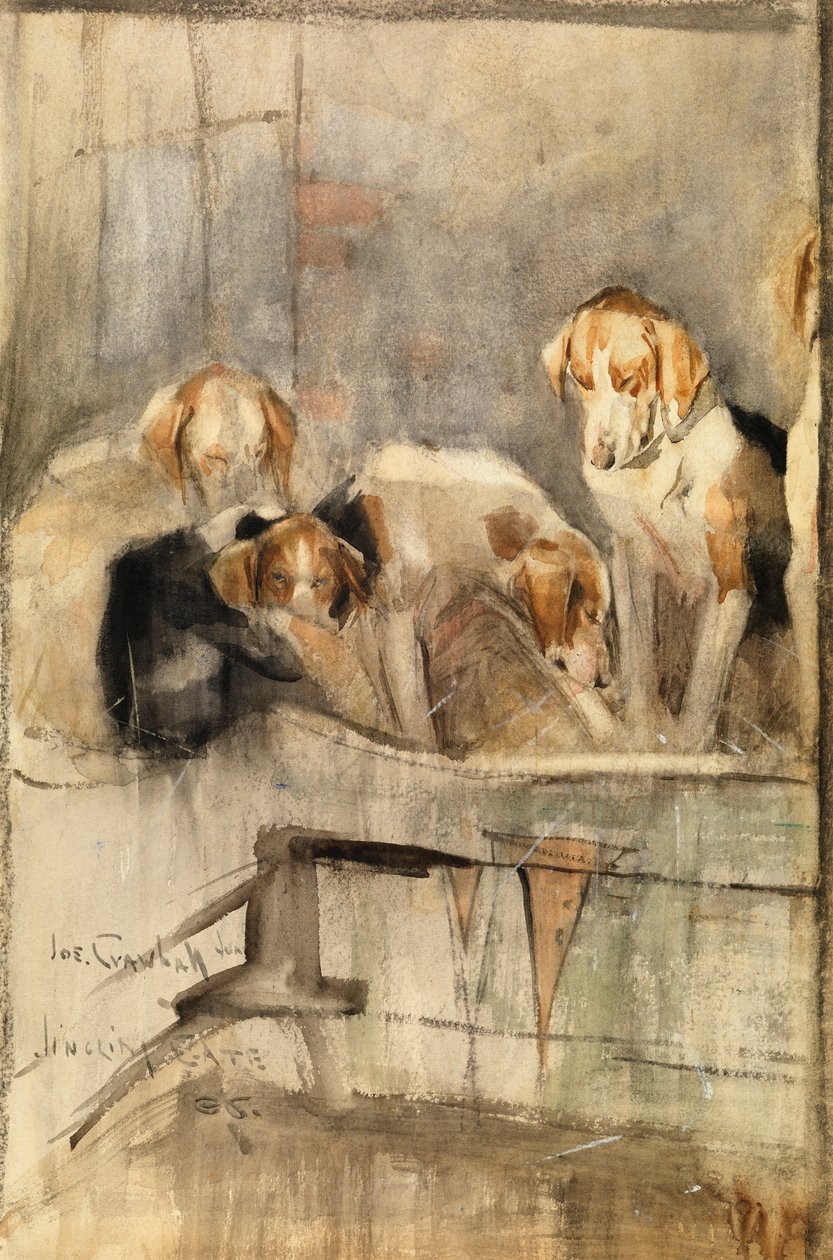 Foxhounds - Jingling Gate tekijältä Joseph Crawhall