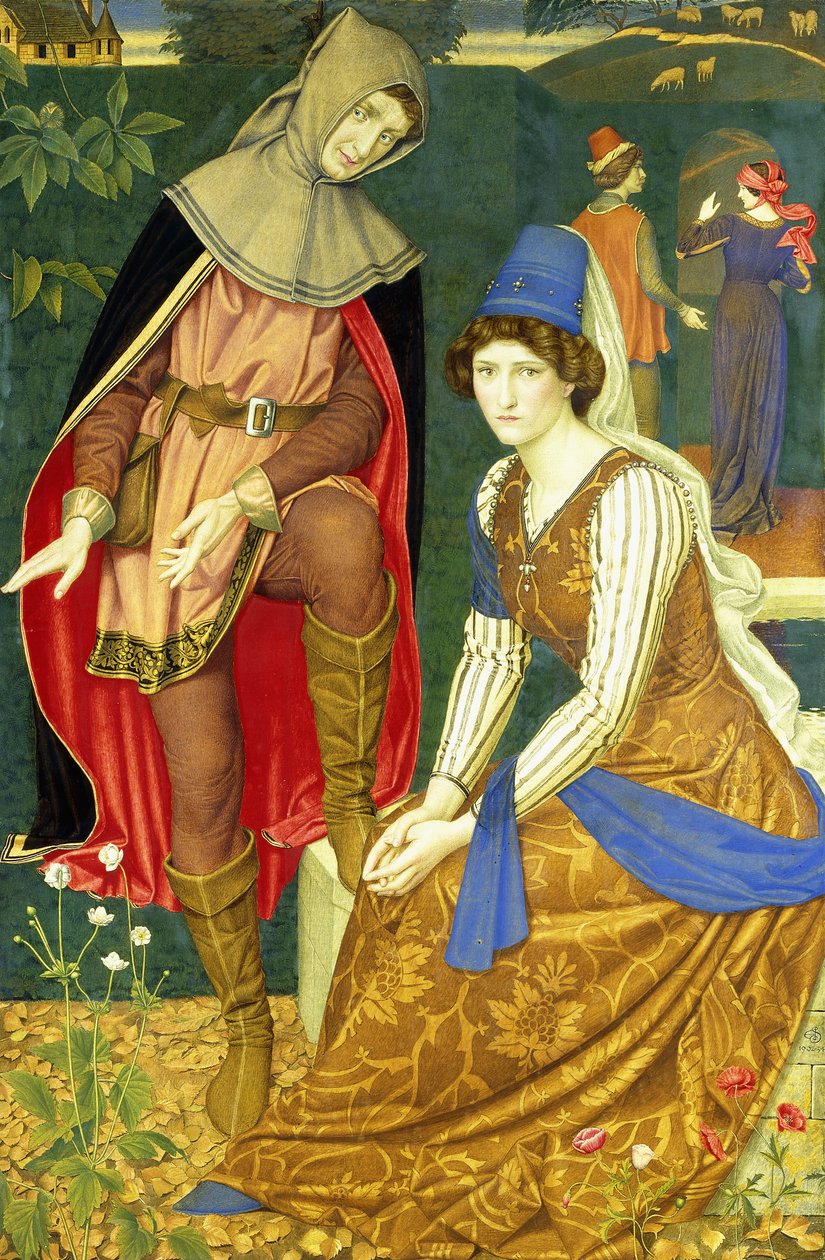 Pähkinänruskea piika tekijältä Joseph Edward Southall