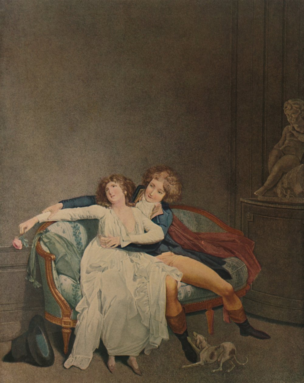"Ruusun kiista", 1840, 1913 tekijältä Joseph Eymar