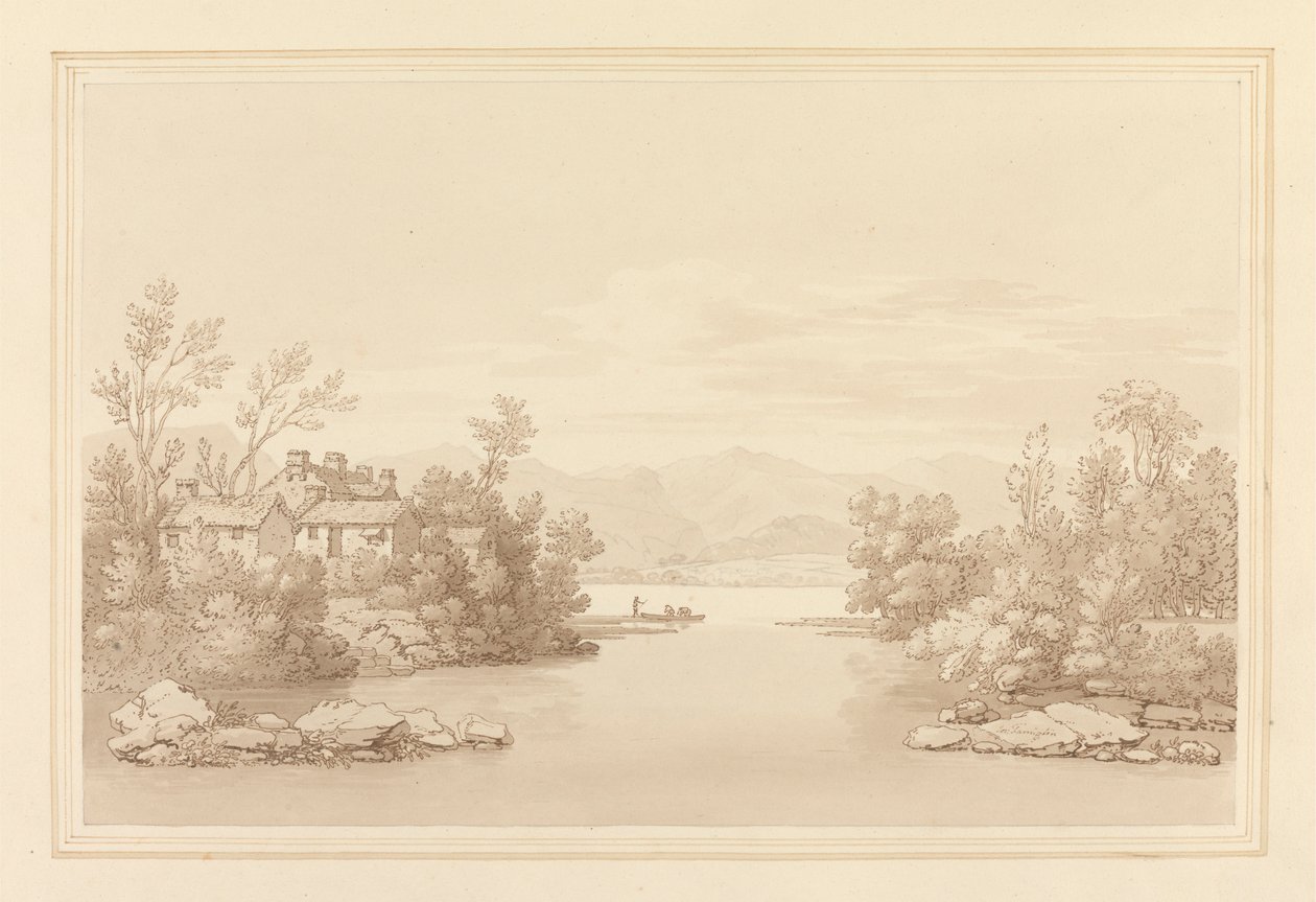 Pooleyn silta tekijältä Joseph Farington