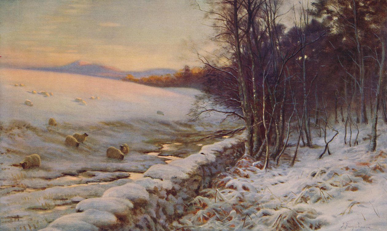 Puun reuna, 1911. tekijältä Joseph Farquharson