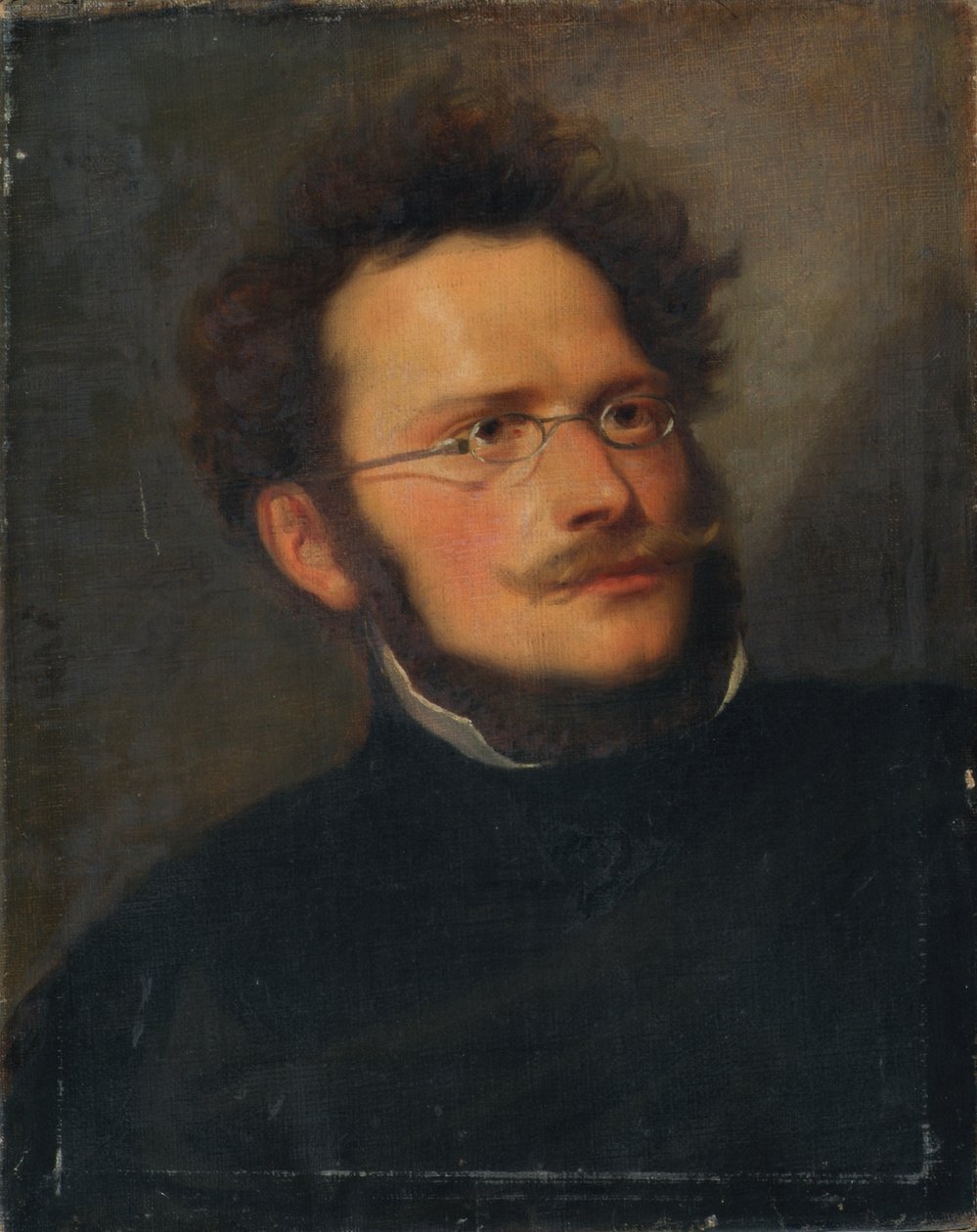 Taidemaalari Heinrich Schwemminger tekijältä Joseph Hasslwander