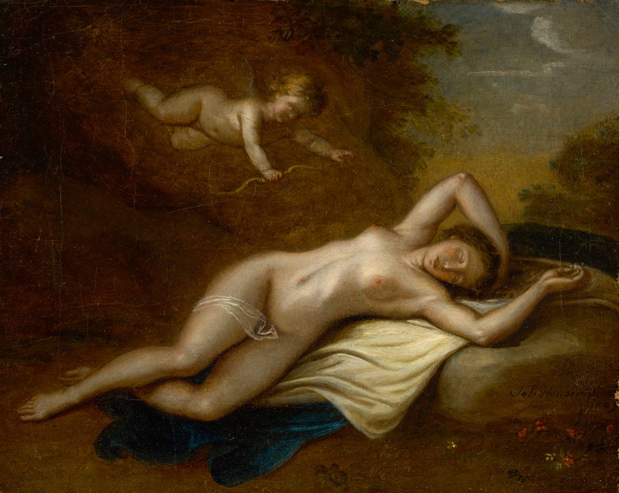 Venus ja Cupid tekijältä Joseph Hauber