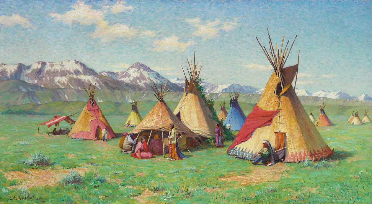 Lääketiede Teepee tekijältä Joseph Henry Sharp