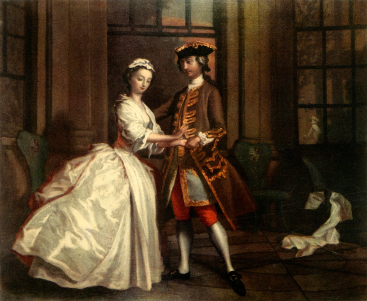"An Eighteenth-Century Rendezvous", c1744, 1942. tekijältä Joseph Highmore