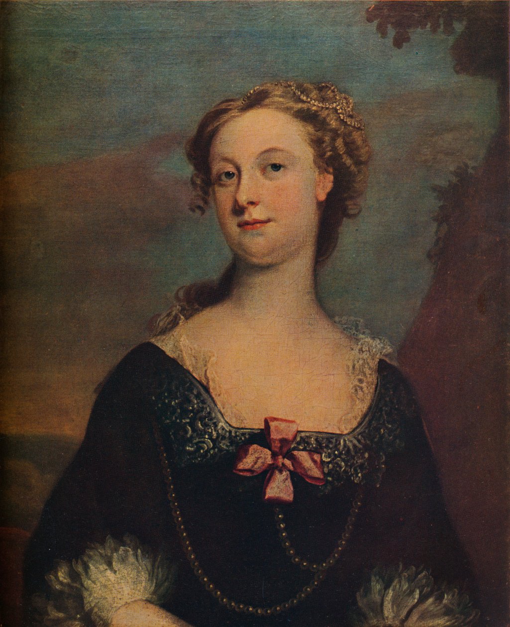 Mary Rossam, c1734, 1930. tekijältä Joseph Highmore