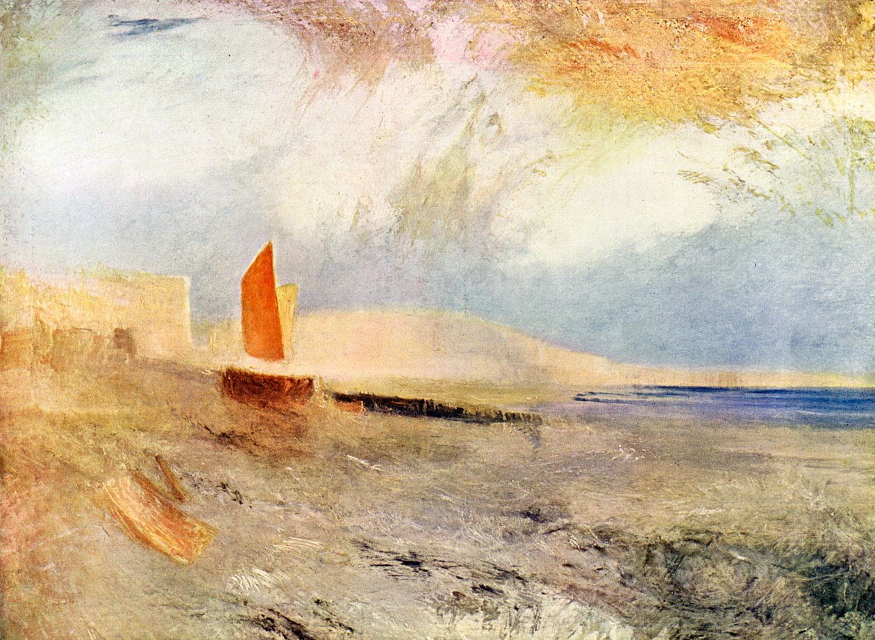 Hastings, 1800-luku 1910. tekijältä Joseph Mallord William Turner