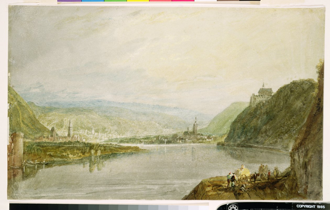 Remagen ja Linz tekijältä Joseph Mallord William Turner