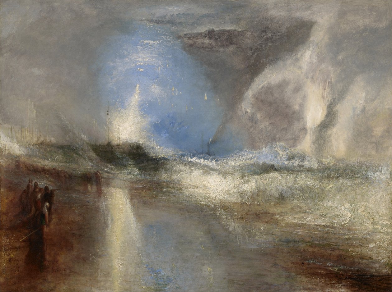 Raketit ja siniset valot tekijältä Joseph Mallord William Turner