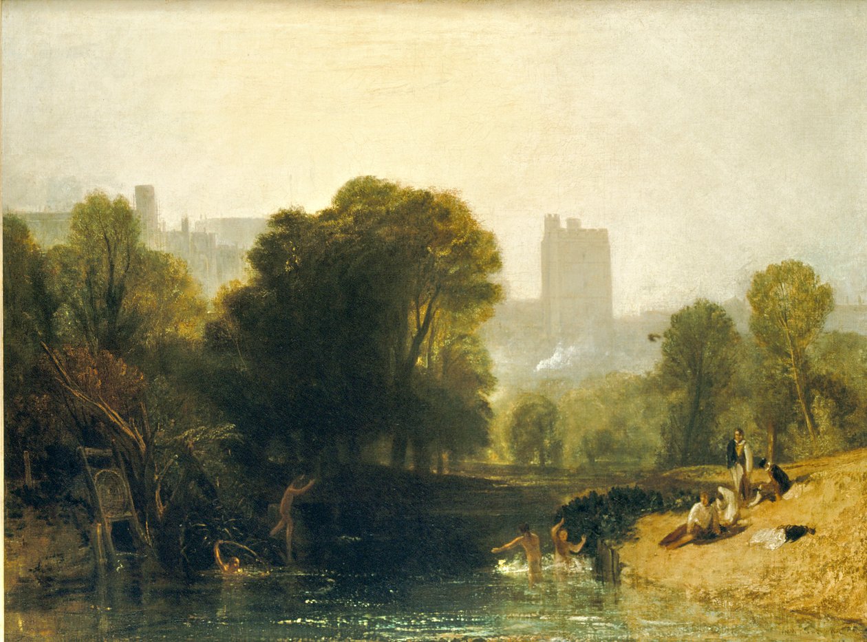 "Windsorin linna" tekijältä Joseph Mallord William Turner