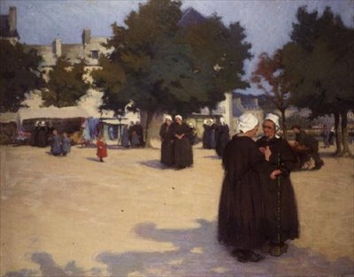 Village Square, Bretagne tekijältä Joseph Milner Kite