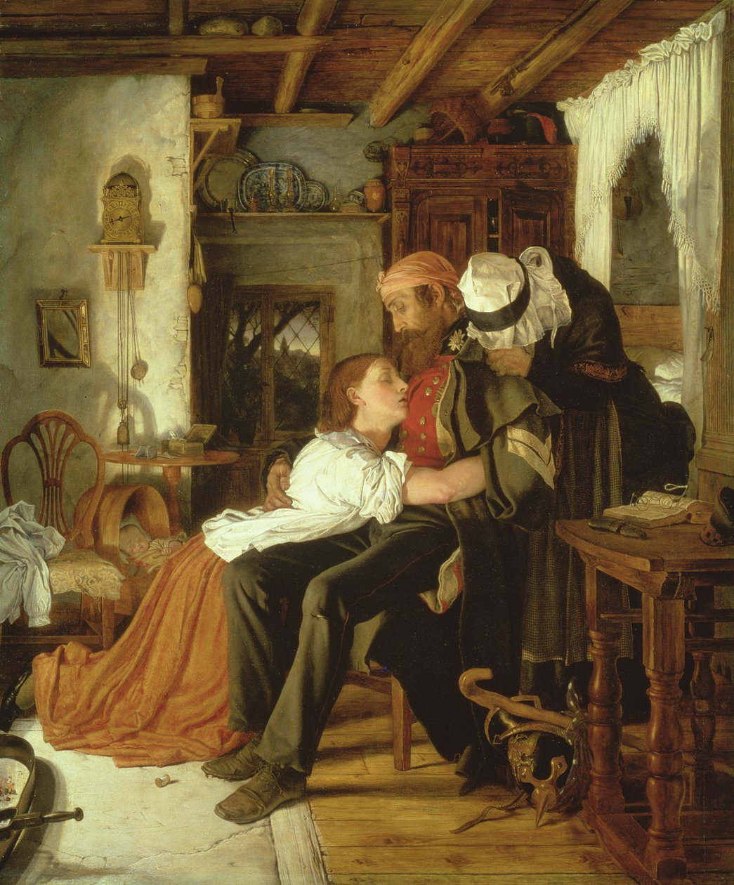 Koti, n. 1856 tekijältä Joseph Noel Paton