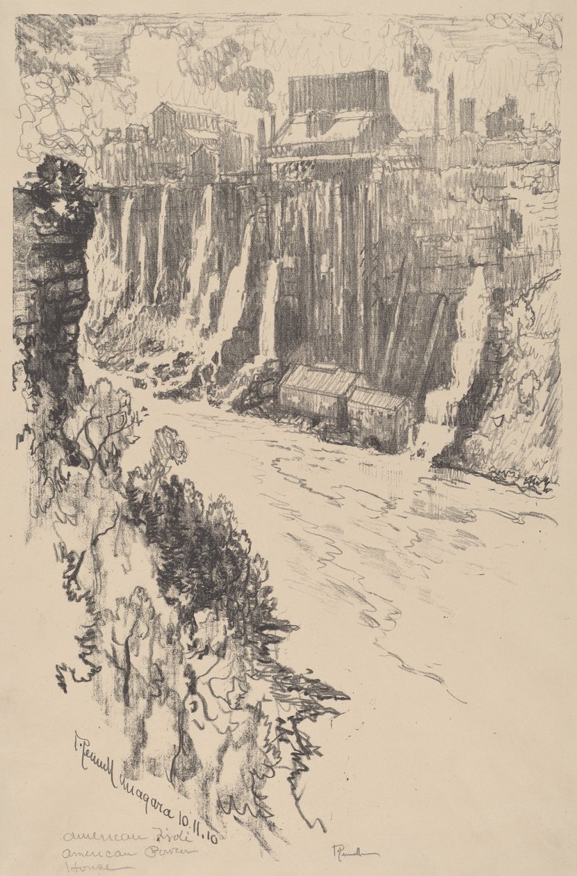 Amerikkalainen Tivoli tekijältä Joseph Pennell