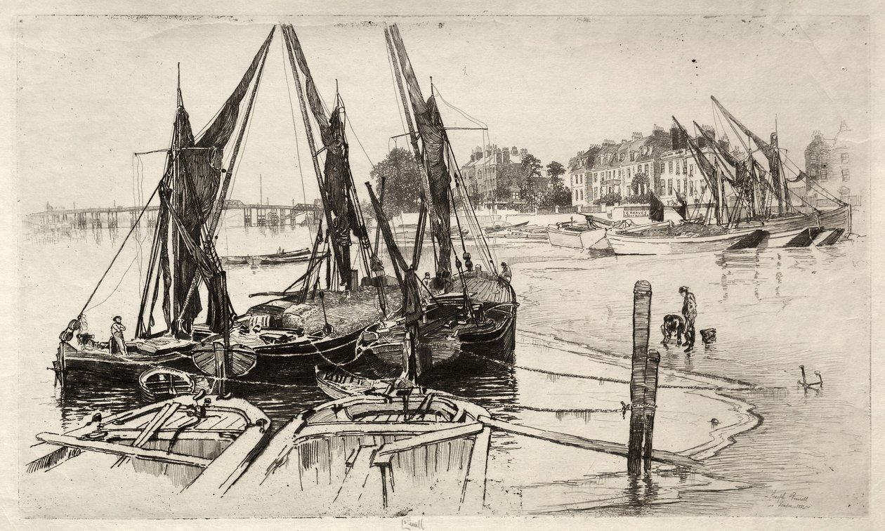 Chelsea, nro 1, 1886. tekijältä Joseph Pennell