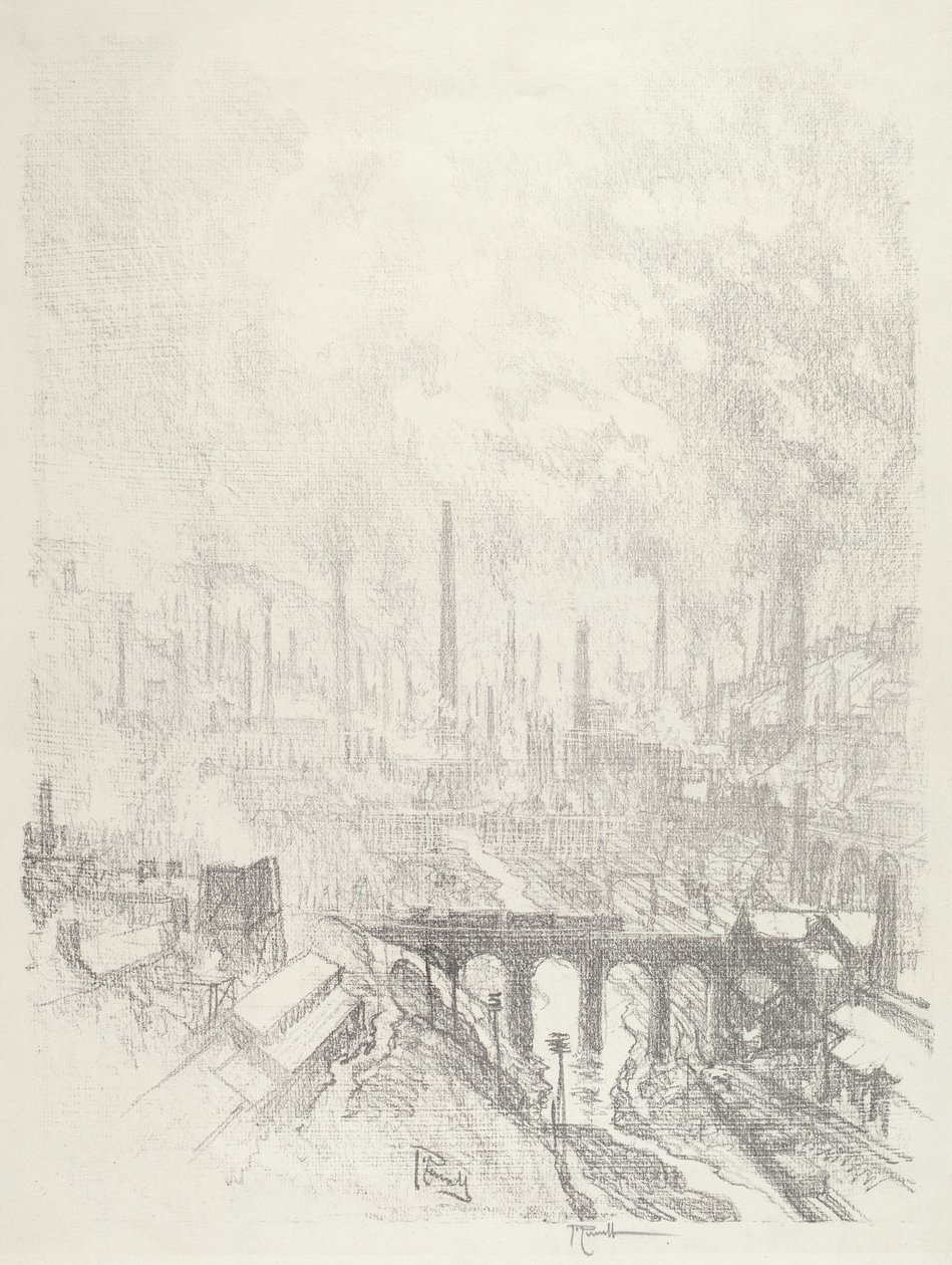 Munitions City, No.I tekijältä Joseph Pennell