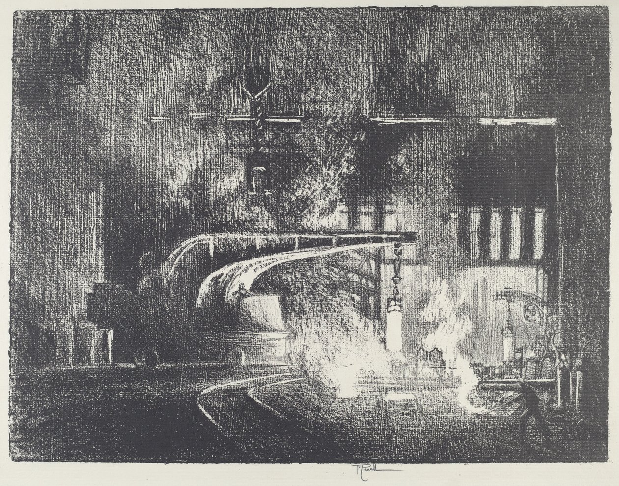 aPerambulaattori, 1916. tekijältä Joseph Pennell