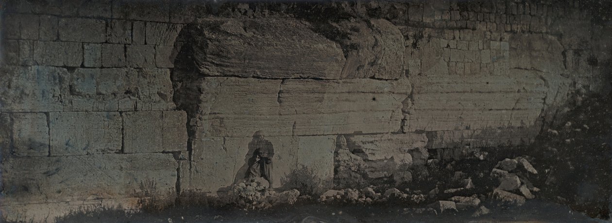 Robinsonin kaari, Jerusalem, 1842-44. tekijältä Joseph Philibert Girault De Prangey