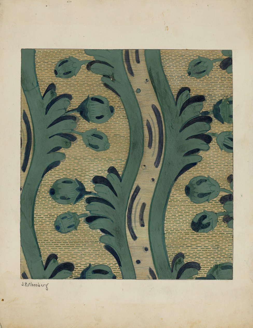 Tapetti, c. 1937. tekijältä Joseph Rothenberg