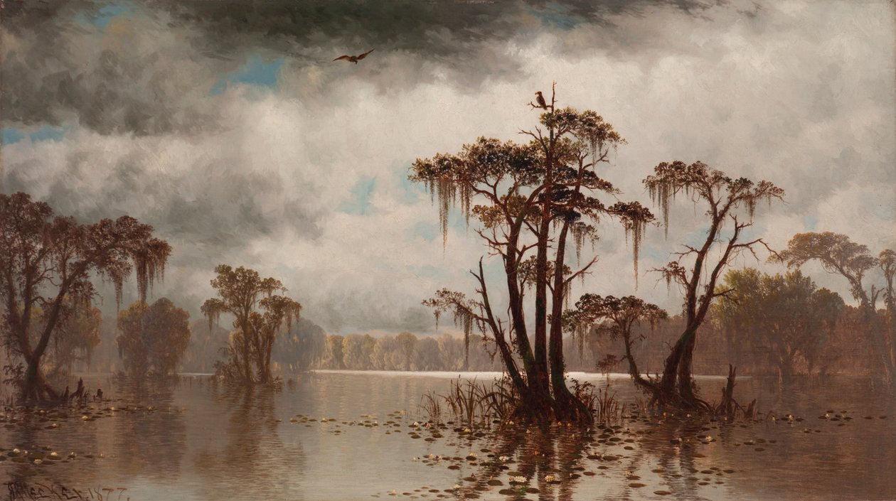 Bayou kohtaus tekijältä Joseph Rusling Meeker