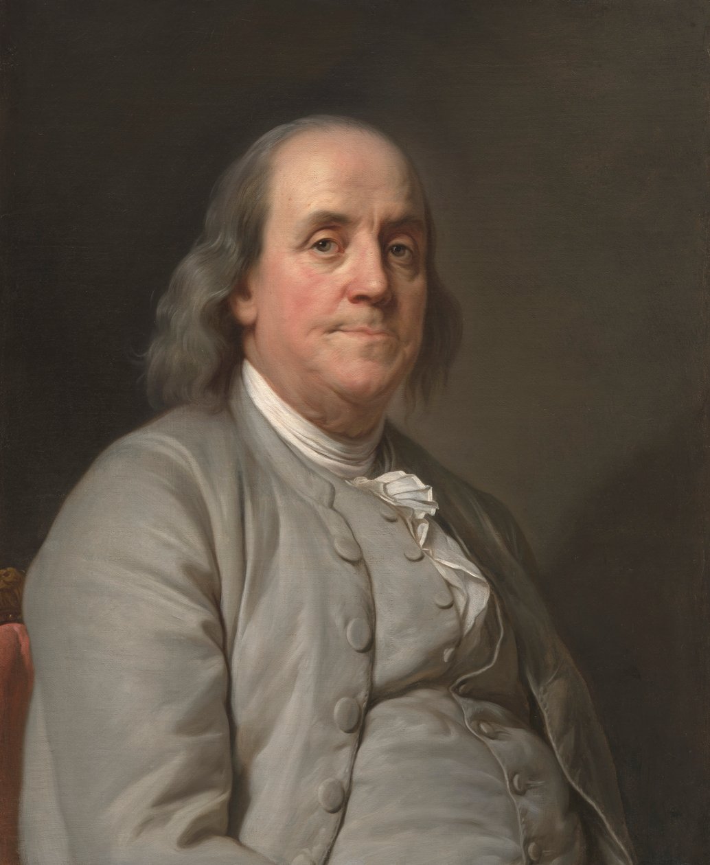 Benjamin Franklin, n. 1785. tekijältä Joseph Siffred Duplessis