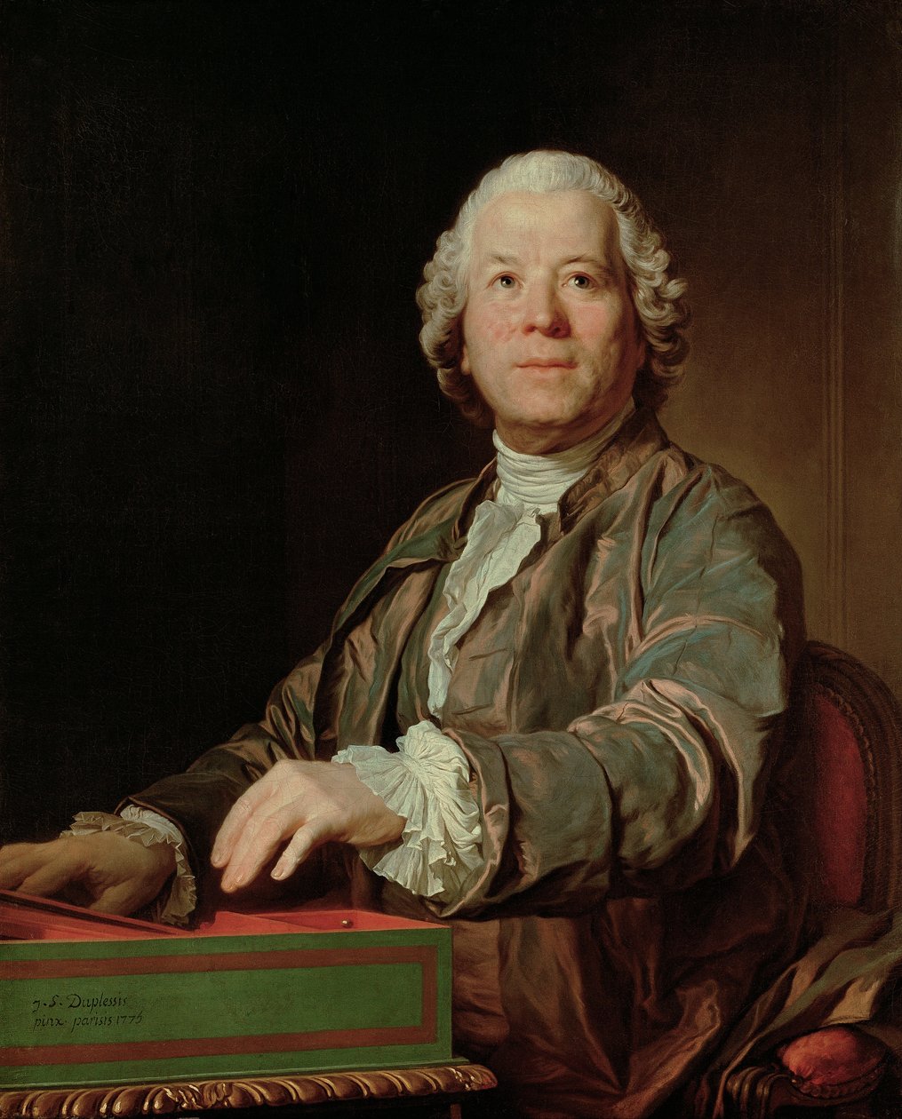 Christoph Willibald Gluck tekijältä Joseph Siffred Duplessis