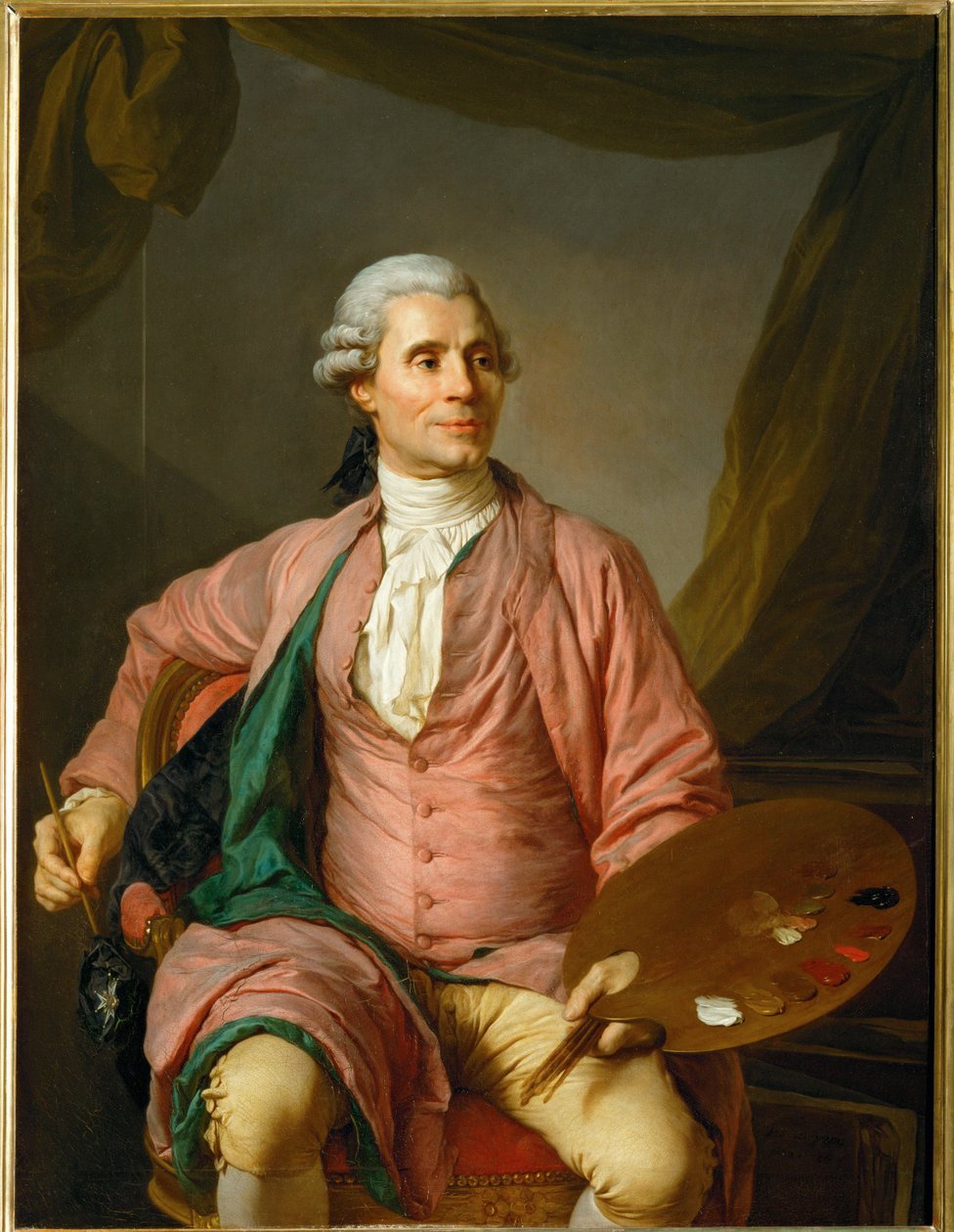 Joseph-Marie Vien, taidemaalari ... tekijältä Joseph Siffred Duplessis