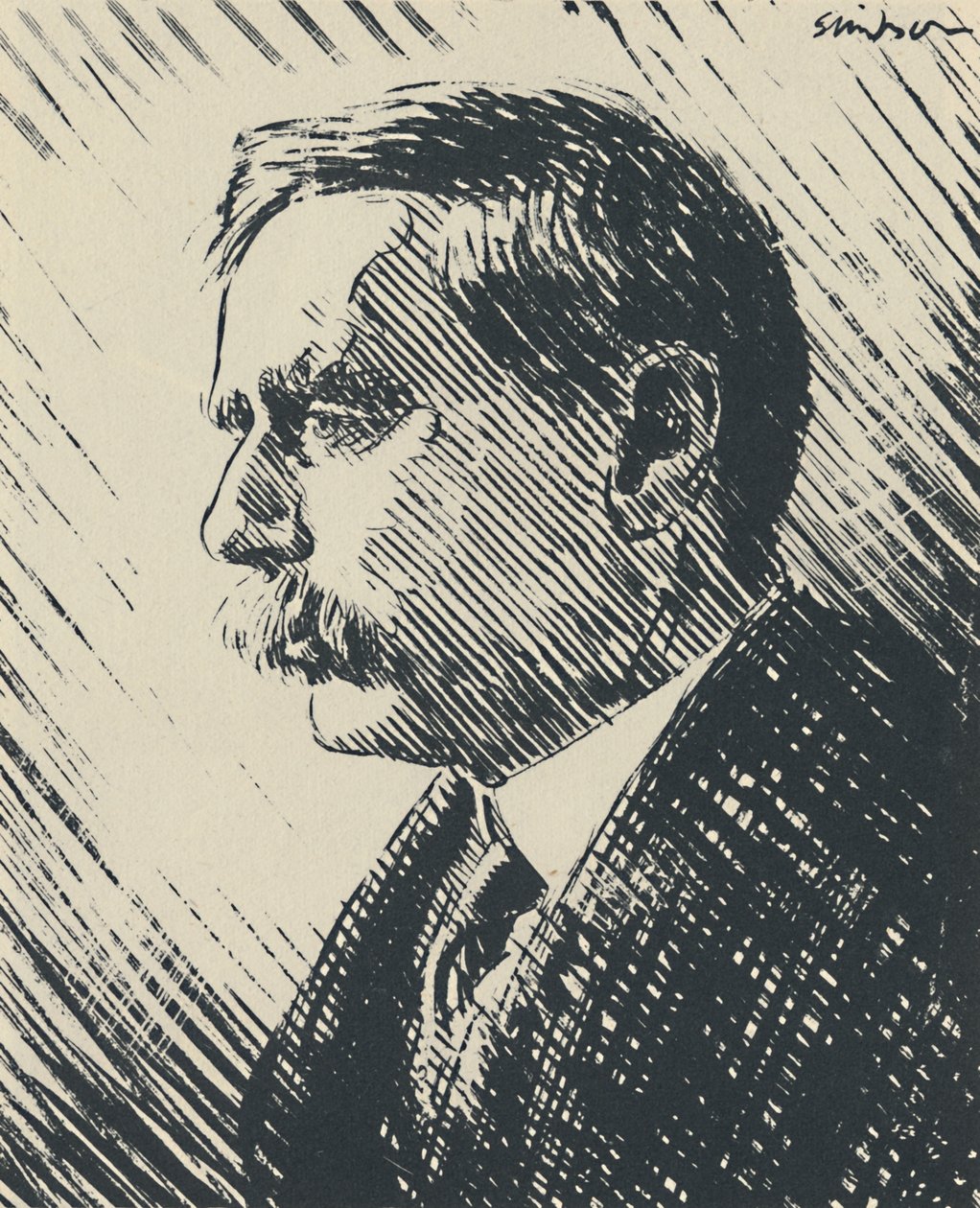 H. G. Wells, 1930-luku, 1950. tekijältä Joseph Simpson