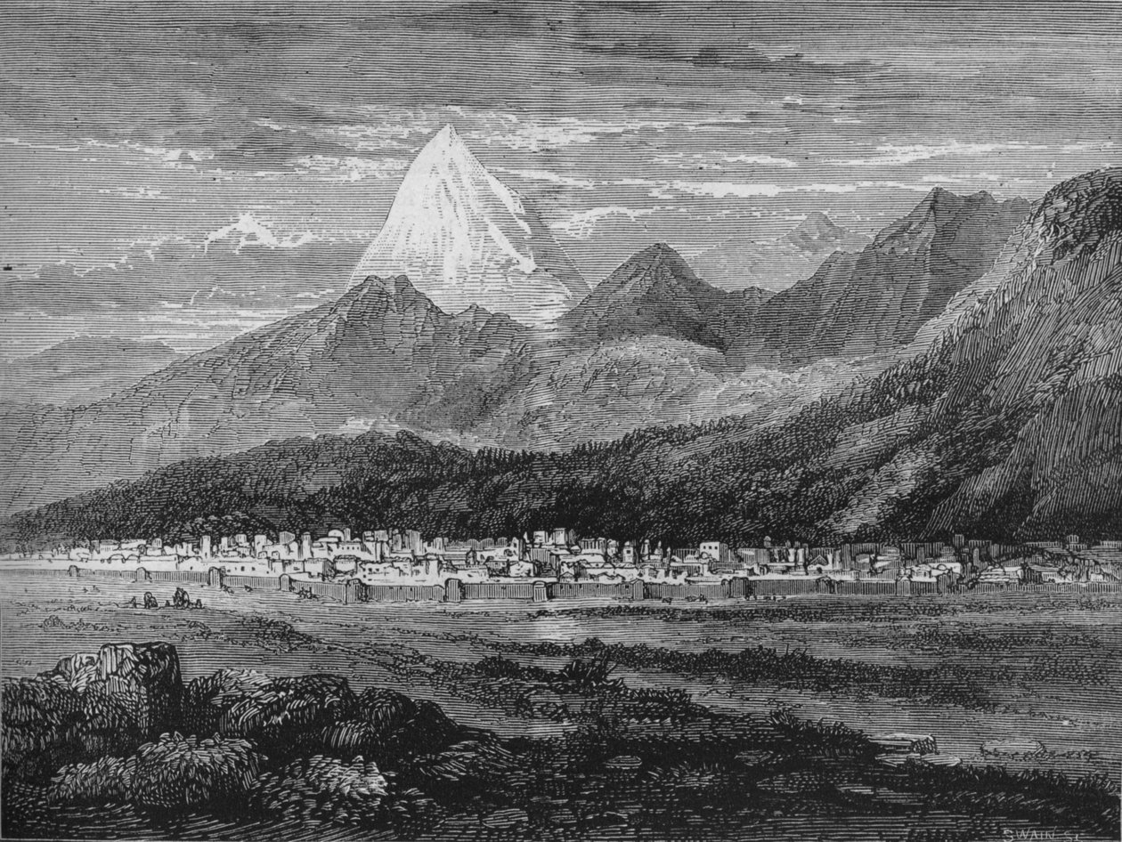 Teheran, 1880 tekijältä Joseph Swain