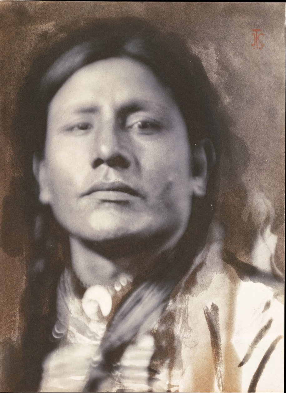 Sioux-päällikkö [Has-No-Horses], 1898. tekijältä Joseph Turner Keiley