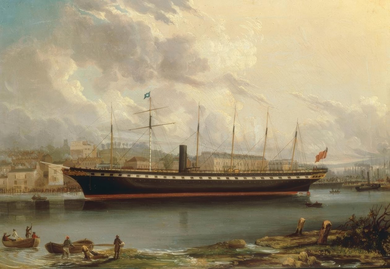 Ison-Britannian neitsytmatka vuonna 1856 tekijältä Joseph Walter