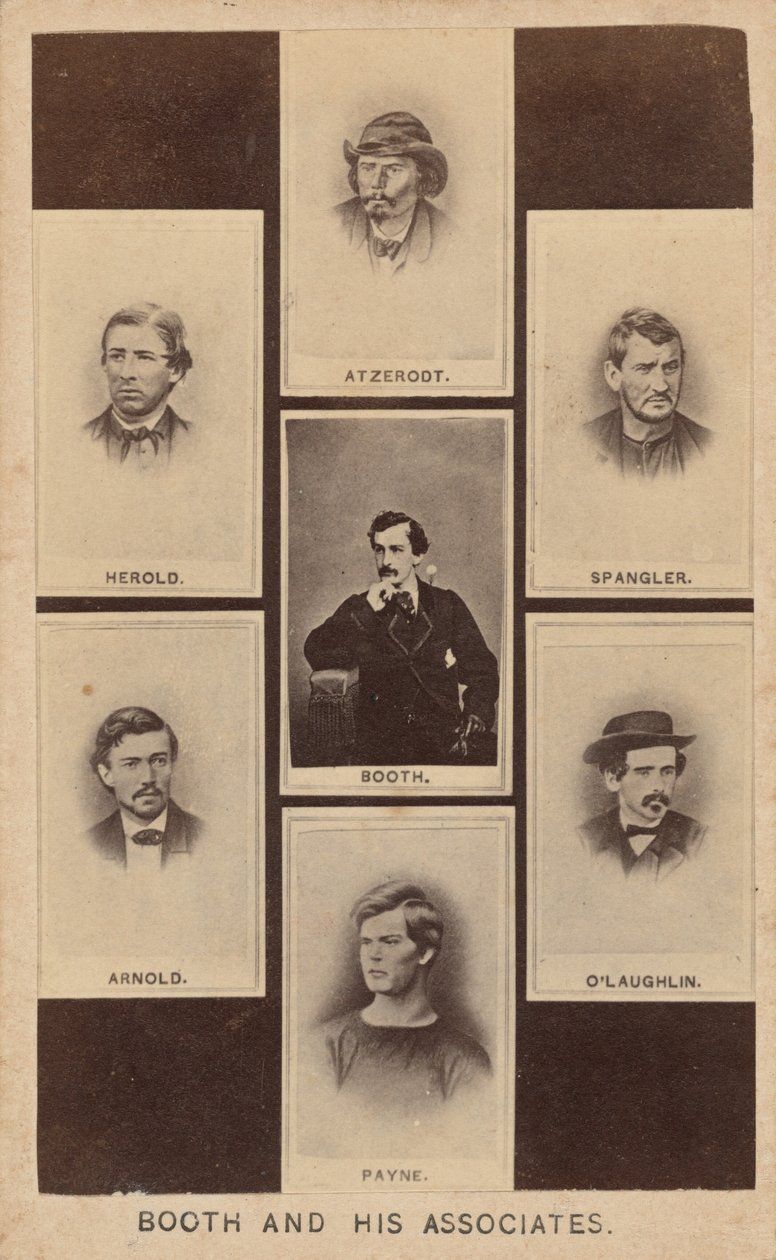 Booth ja hänen kumppaninsa,1865 (kuva) tekijältä Joseph Ward