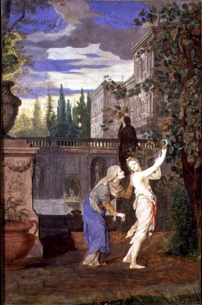 Vertumnus ja Pomona tekijältä Joseph Werner