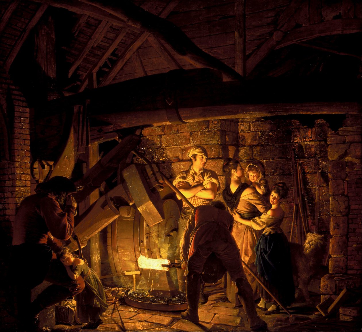 Rautaseppä tekijältä Joseph Wright of Derby