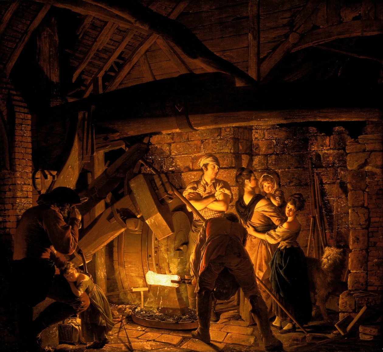 Rautaseppä tekijältä Joseph Wright of Derby