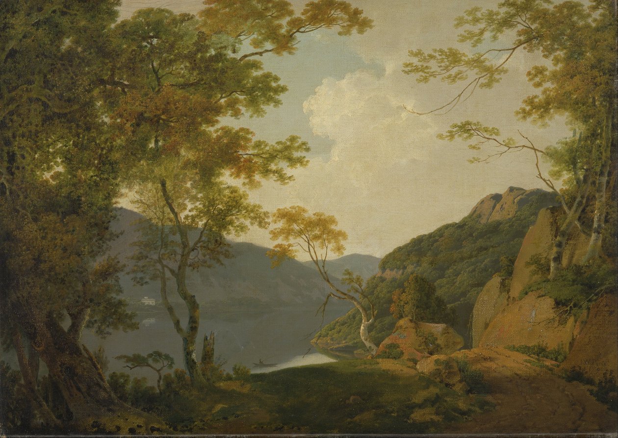 Järvi kohtaus tekijältä Joseph Wright of Derby