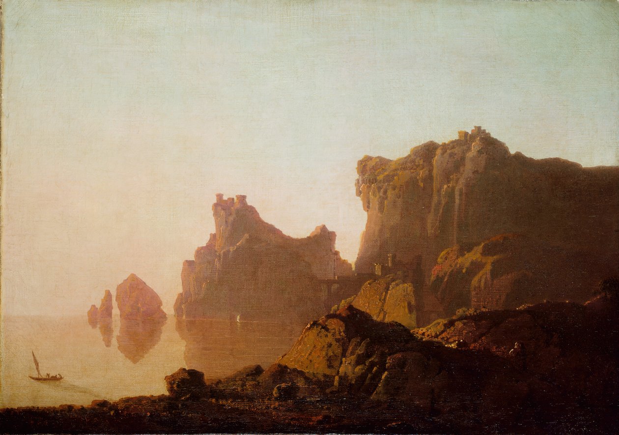 Salernonlahti, 178385. tekijältä Joseph Wright of Derby