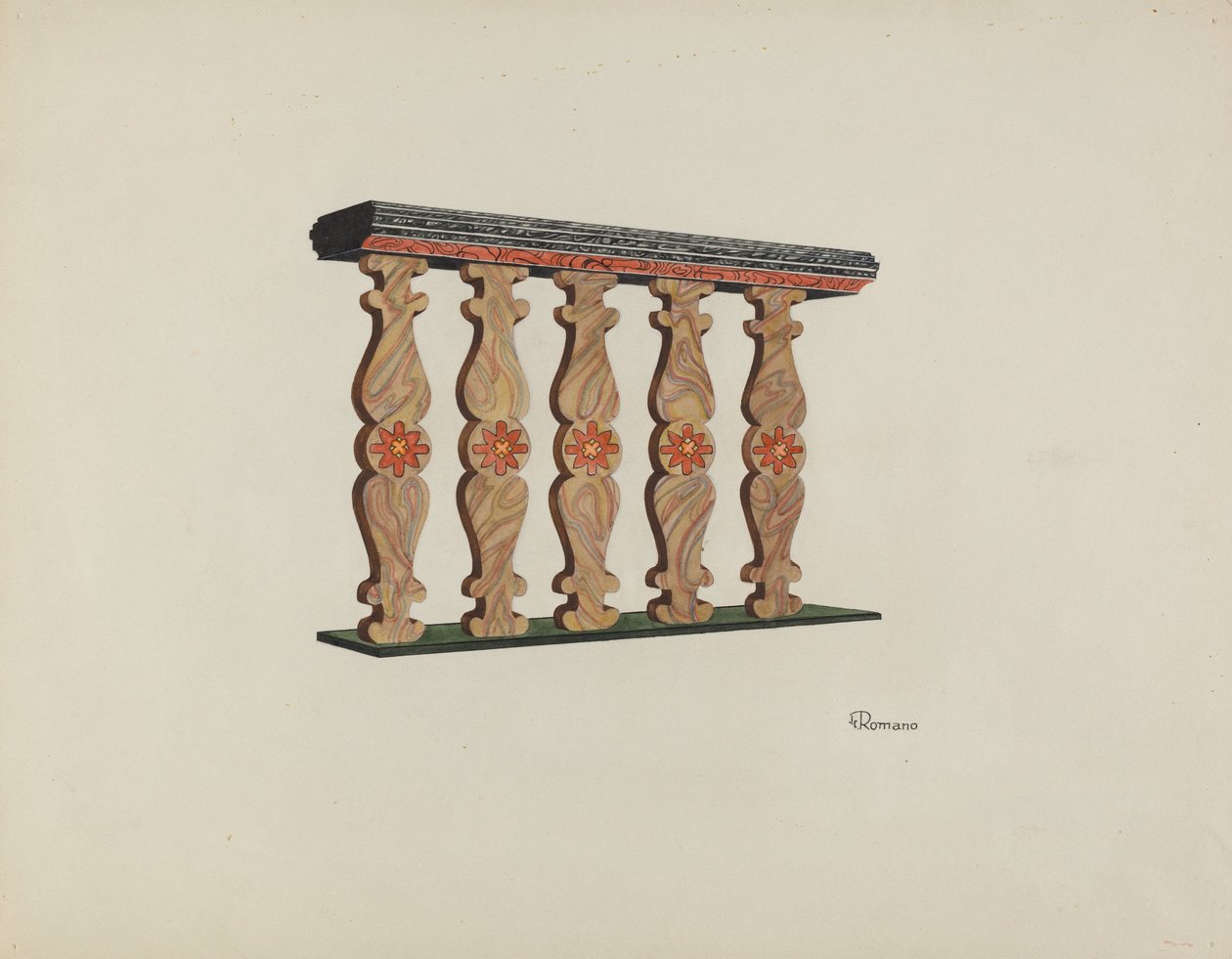 Kuororaide, 1938. tekijältä Josephine C. Romano