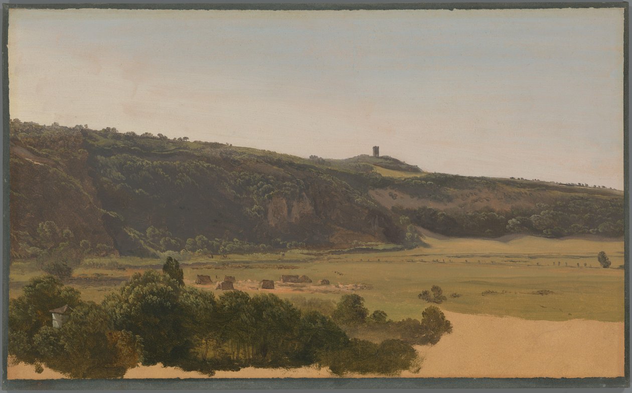 Näkymä Ariccian laaksoon tekijältä Josephus Augustus Knip