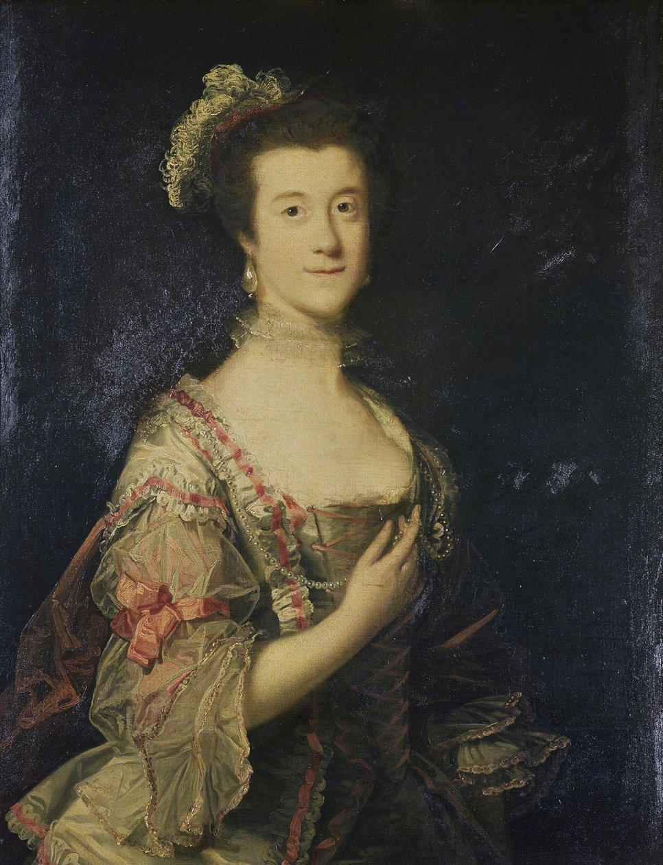 Anne Stanley (n. 1725-1803) myöhemmin Lady Mendip, 1755 tekijältä Joshua Reynolds