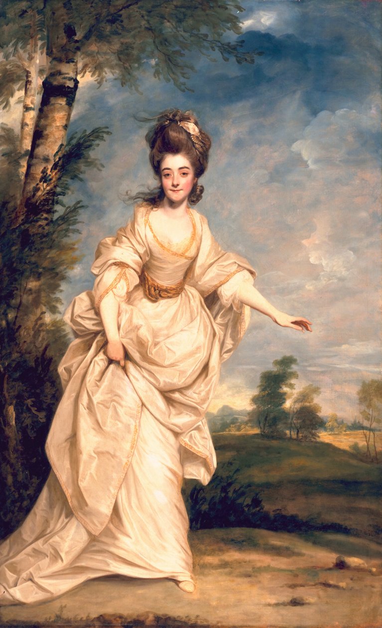 Diana, varakreivi Crosbie, 1777 tekijältä Joshua Reynolds