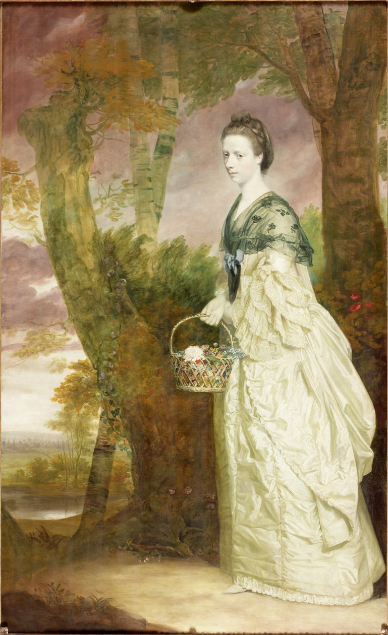 Rouva Elizabeth Riddellin muotokuva, 1763 tekijältä Joshua Reynolds