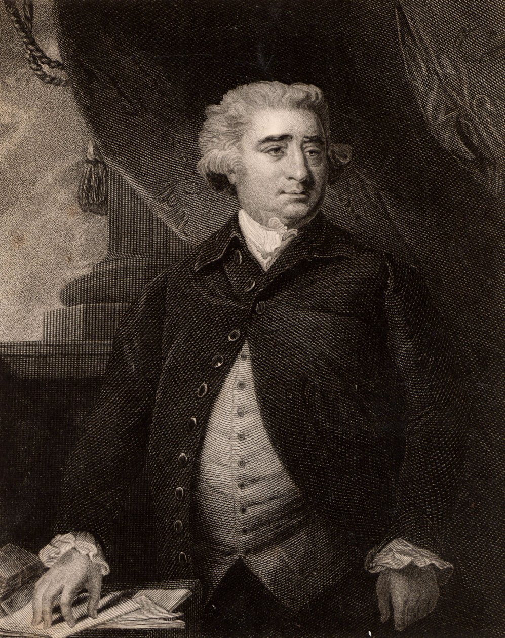 Charles James Foxin muotokuva tekijältä Joshua (after) Reynolds