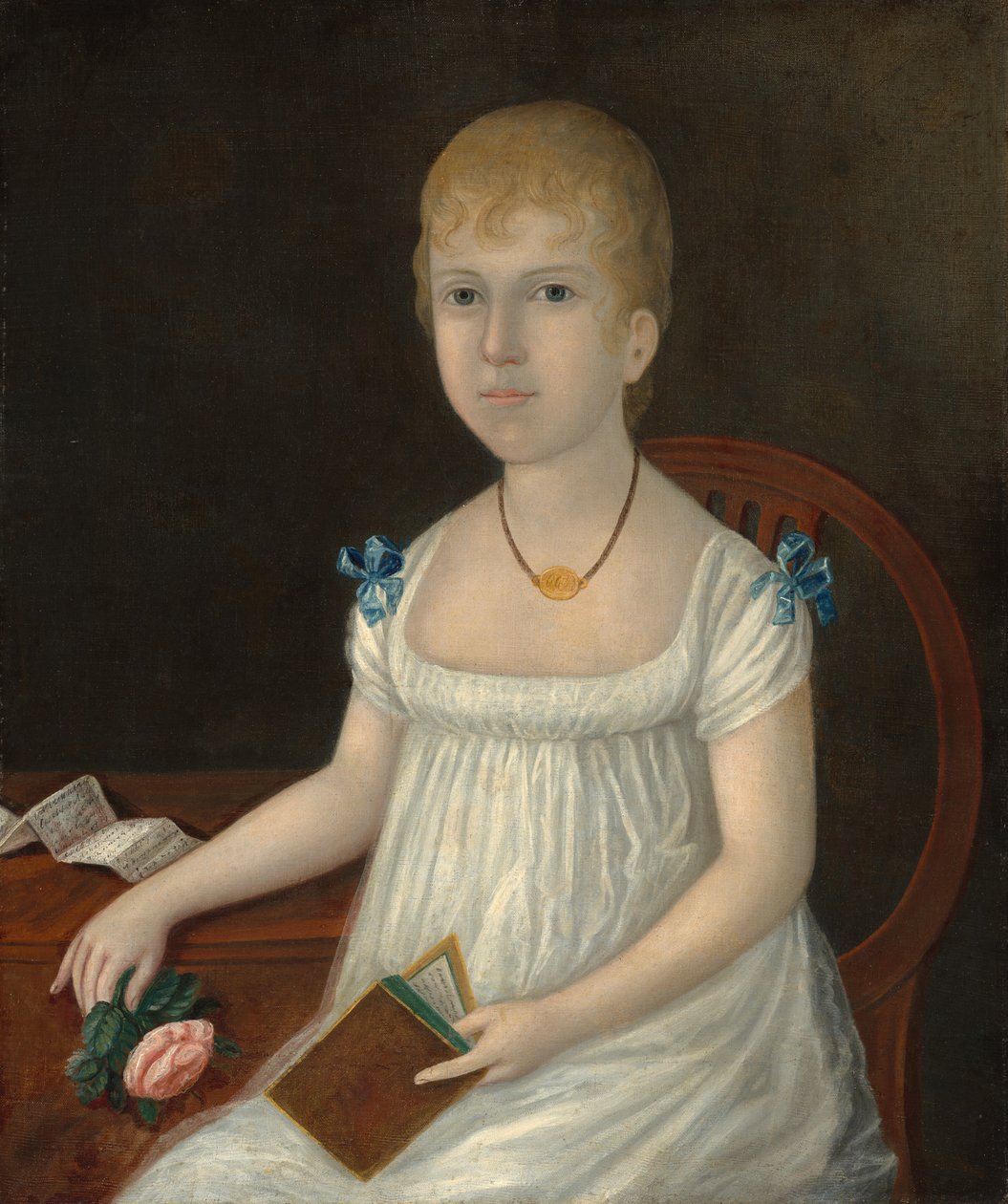 Adelina Morton, c. 1810. tekijältä Joshua Johnson