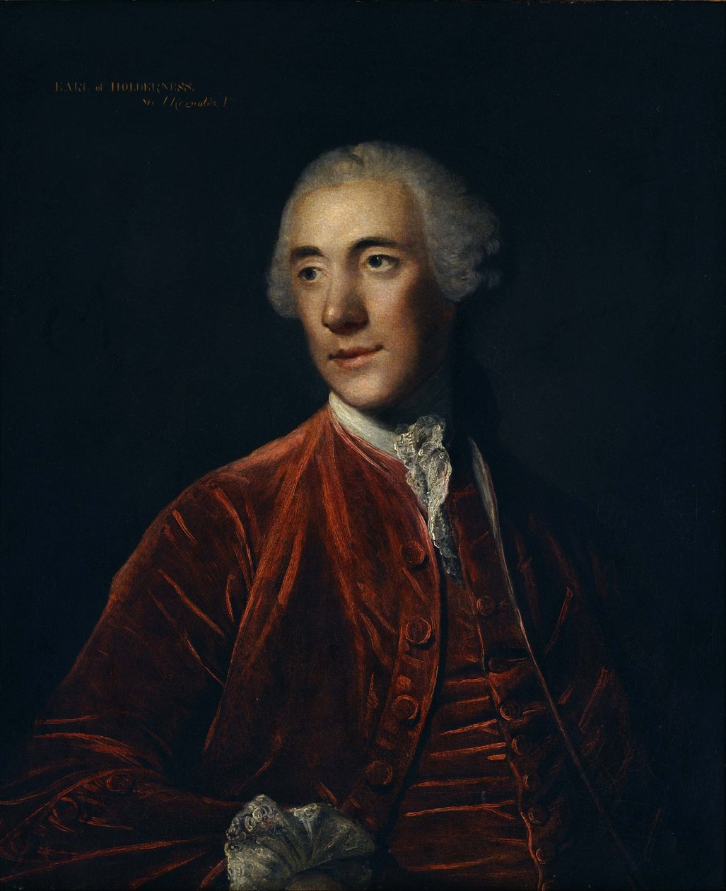 Robert Darcyn, Holdernessin neljännen jaarlin muotokuva. tekijältä Joshua Reynolds