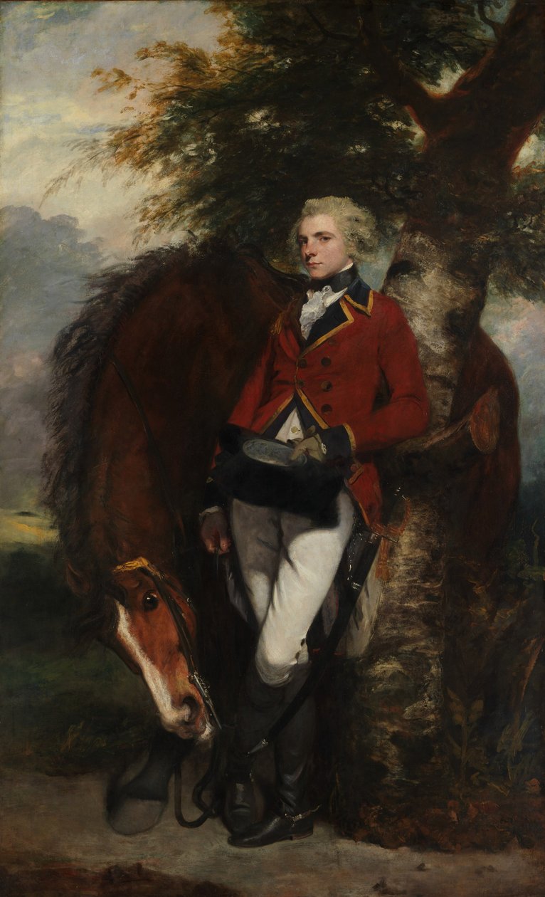 Kapteeni George K.H.Coussmaker, 1782 tekijältä Joshua Reynolds