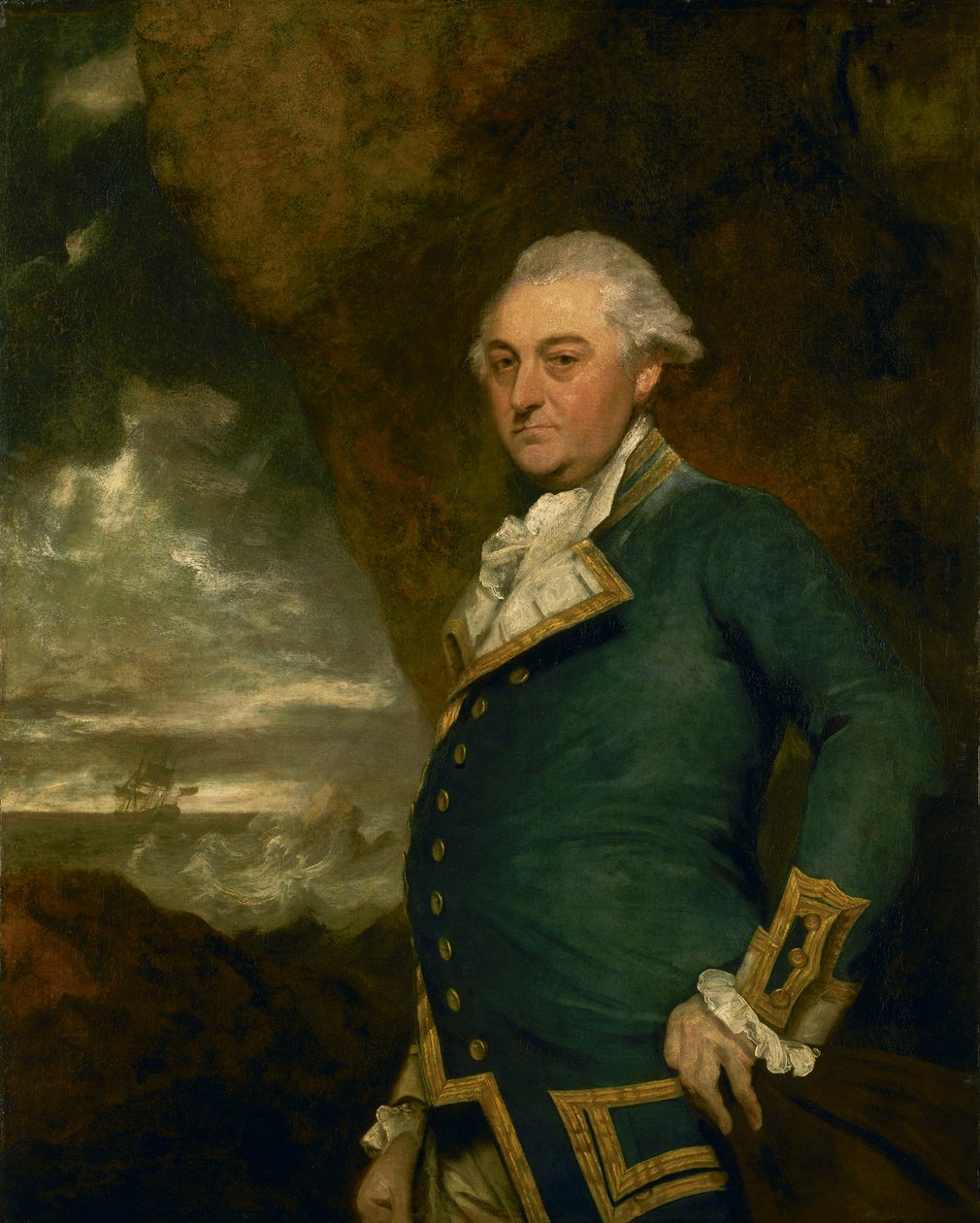 Kapteeni John Gell (1740-1805) tekijältä Joshua Reynolds