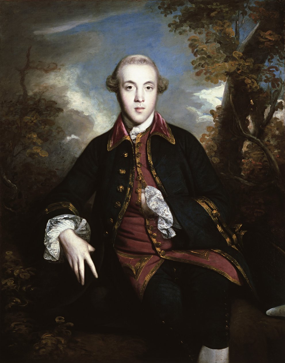 Charles Brandling (öljy kankaalle) tekijältä Joshua Reynolds