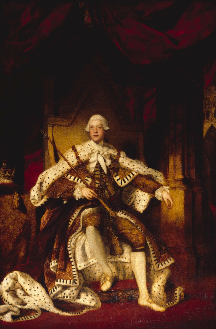 Yrjö III (1738-1820) tekijältä Joshua Reynolds